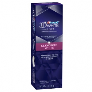 ЗУБНАЯ ПАСТА CREST 3D WHITE LUXE GLAMOROUSE WHITE 116 G