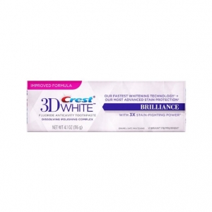 ЗУБНАЯ ПАСТА CREST 3D WHITE BRILLIANCE MINT 116 G