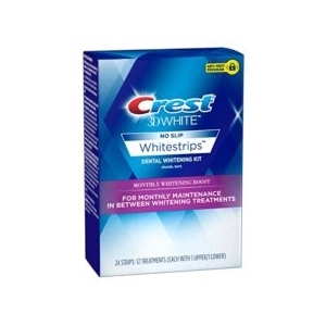 CREST 3D WHITE WHITESTRIPS MONTHLY WHITENING BOOST 2 ТОНА
