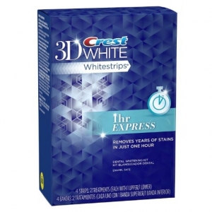 CREST 3D WHITE WHITESTRIPS 1 HOUR EXPRESS 3 ТОНА