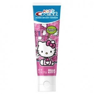 ЗУБНАЯ ПАСТА CREST KIDS HELLO KITTY BUBBLE GUM FLAVOR 119 G