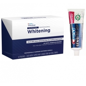 Crest Supreme Professional и паста Crest Sensi Relief